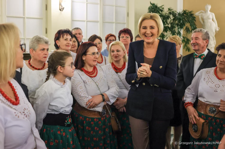 KGW z Tymbarku w Pałacu Prezydenckim - zdjęcie 2