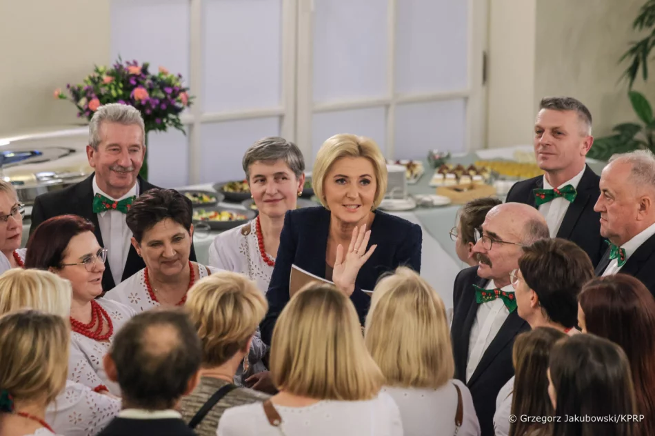 KGW z Tymbarku w Pałacu Prezydenckim - zdjęcie 4