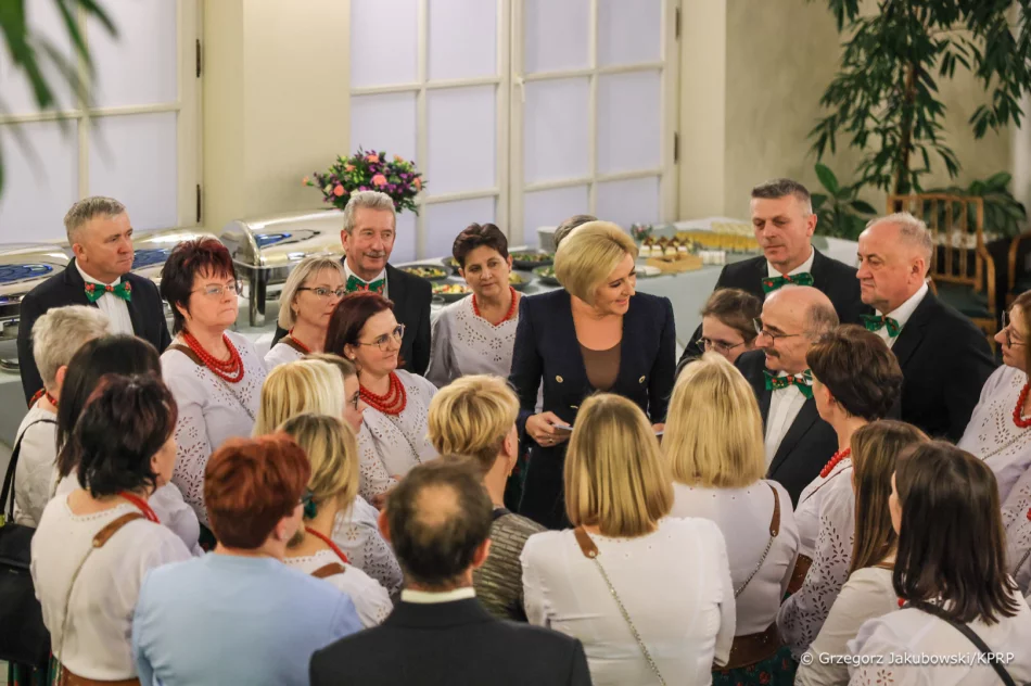 KGW z Tymbarku w Pałacu Prezydenckim - zdjęcie 5