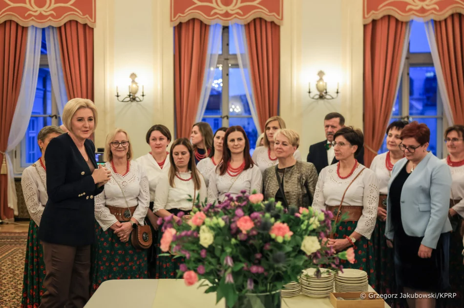 KGW z Tymbarku w Pałacu Prezydenckim - zdjęcie 6