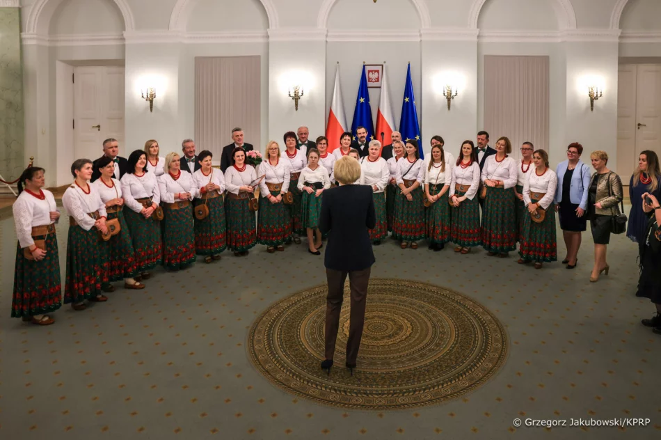 KGW z Tymbarku w Pałacu Prezydenckim - zdjęcie 7