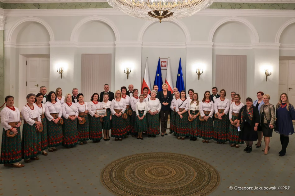 KGW z Tymbarku w Pałacu Prezydenckim - zdjęcie 8