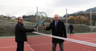 Pierwszy na terenie gminy Limanowa kort do tenisa oddany do użytku - zdjęcie 3