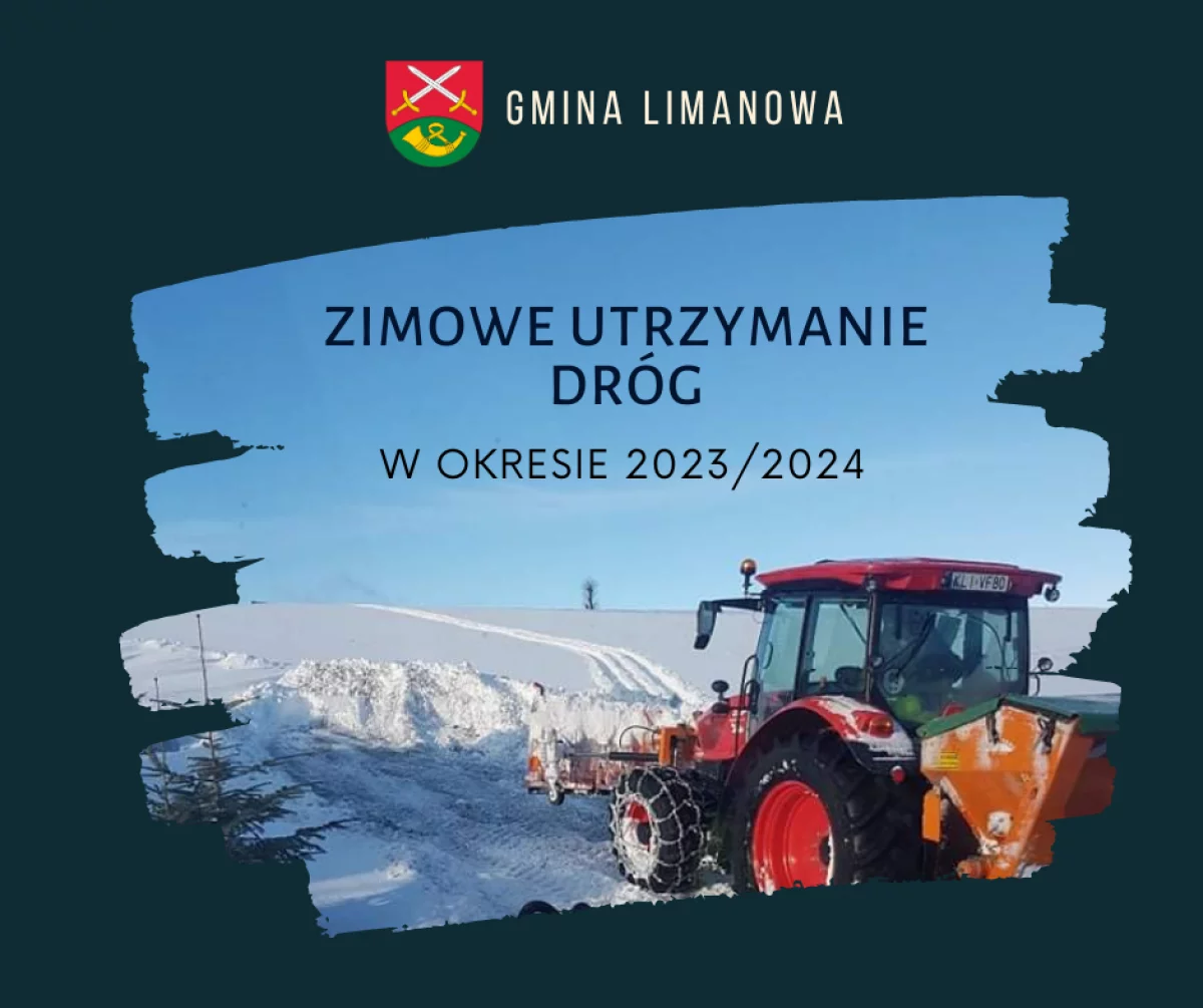 Zimowe utrzymanie dróg w sezonie 2023/2024