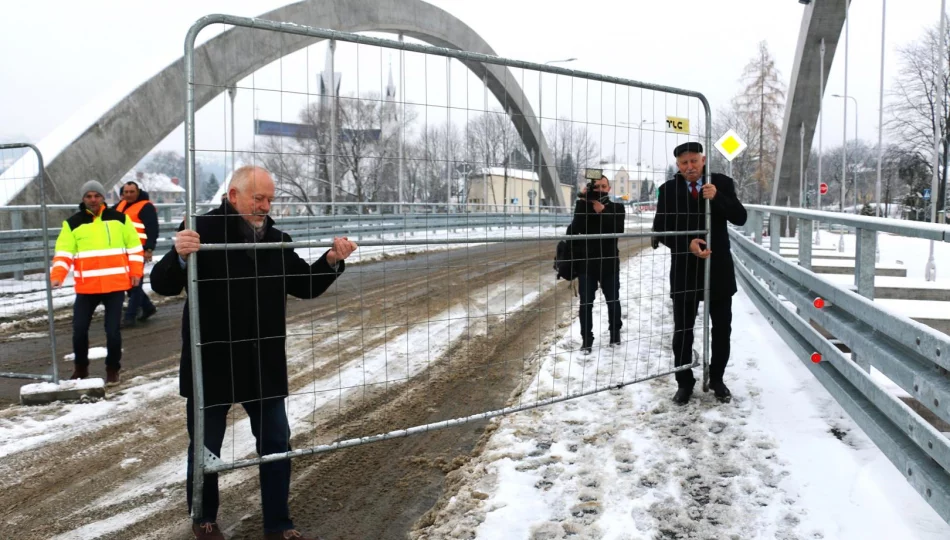 Nowy most w Limanowej otwarty. Dziś jeszcze jedno otwarcie - zdjęcie 1