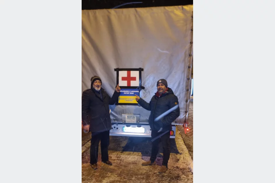 Świąteczny transport dla najmłodszych mieszkańców partnerskiego miasta Truskawiec na Ukrainie - zdjęcie 2