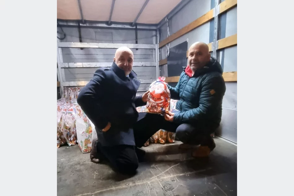 Świąteczny transport dla najmłodszych mieszkańców partnerskiego miasta Truskawiec na Ukrainie - zdjęcie 5