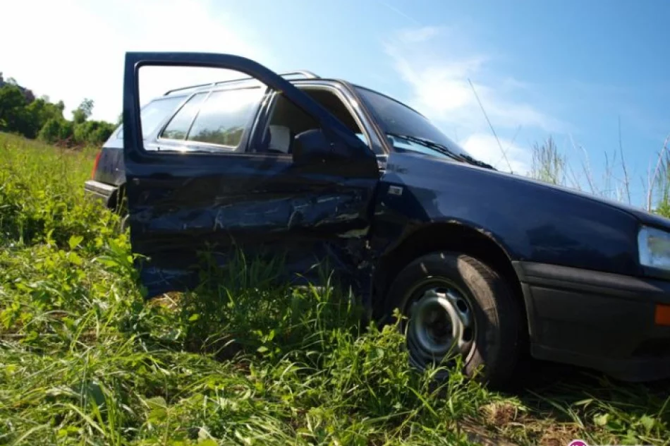 Zderzenie dwóch volkswagenów - zdjęcie 2