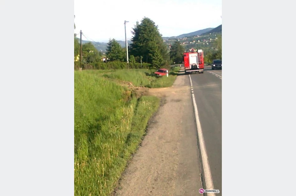 Dachowanie opla. Kierowca pijany - zdjęcie 2