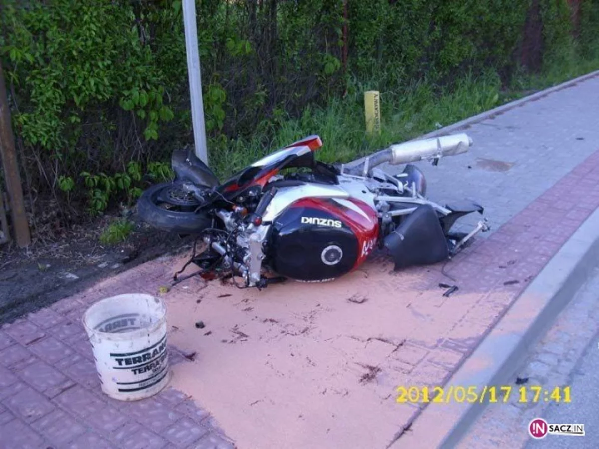 Zginął motocyklista