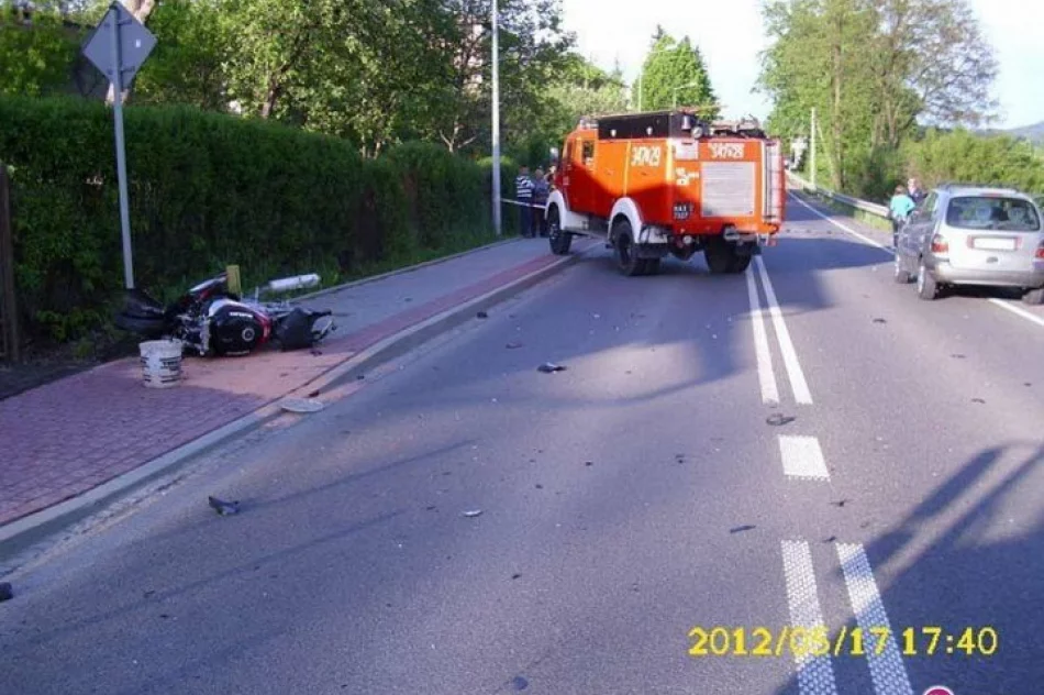Zginął motocyklista - zdjęcie 2