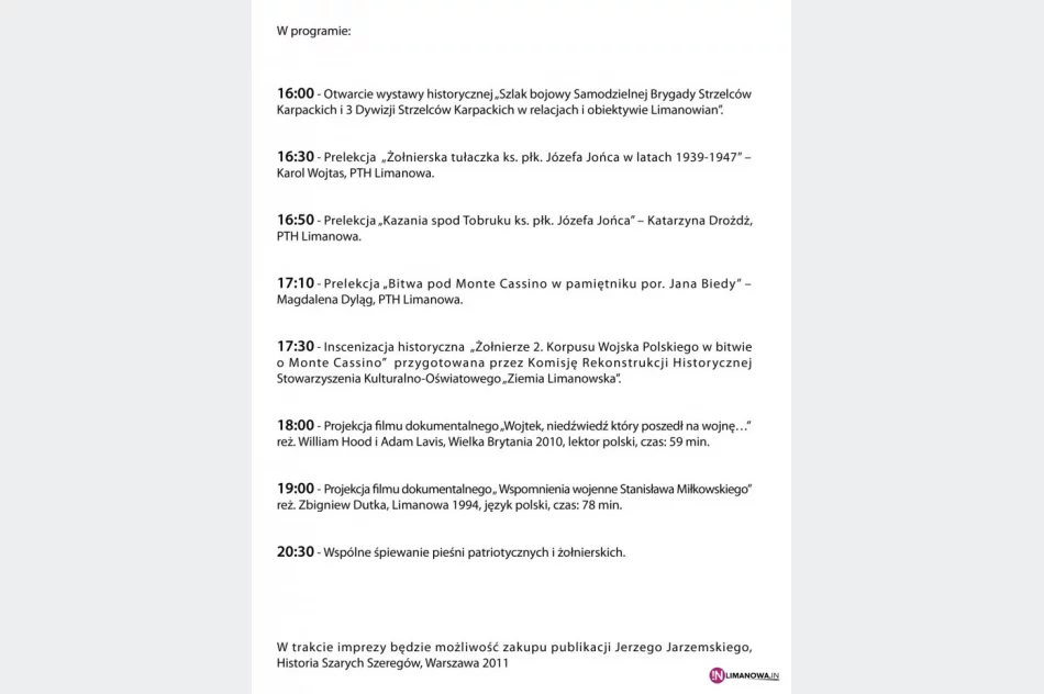 Jutro I Noc Muzeum w Limanowej - zdjęcie 2