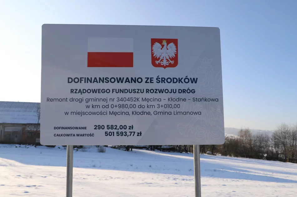 Remont drogi gminnej Męcina – Kłodne – Stańkowa - zdjęcie 20
