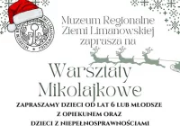 Na „Warsztaty Mikołajkowe” zaprasza Muzeum Regionalne Ziemi Limanowskiej - zdjęcie główne