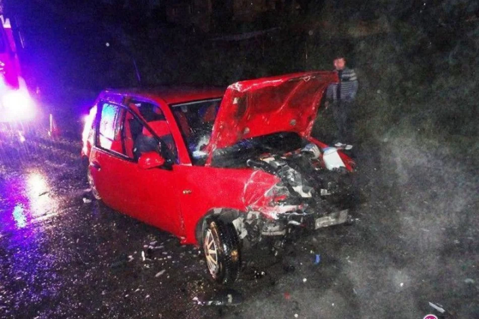 Zderzenie trzech samochodów - zdjęcie 2