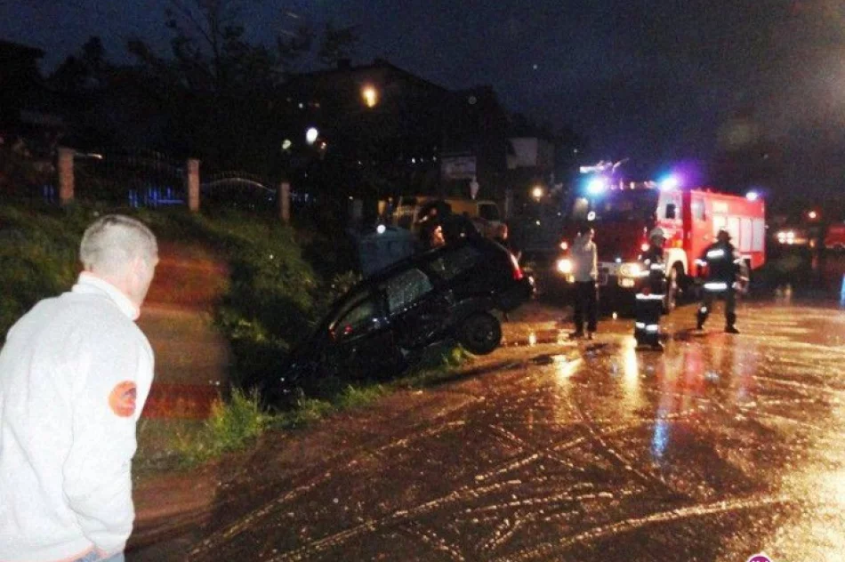 Zderzenie trzech samochodów - zdjęcie 4