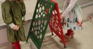 Świąteczna magia w LDK. Tłumy dzieci na spotkaniu z Mikołajem (ZDJĘCIA) - zdjęcie 3