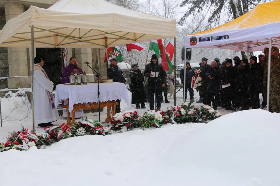 109. rocznica Bitwy Limanowskiej uroczyście obchodzona na Jabłońcu (ZDJĘCUA) - zdjęcie 12