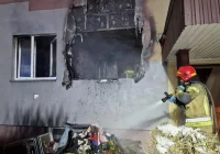 Tragiczny pożar w Nowym Sączu - zdjęcie główne