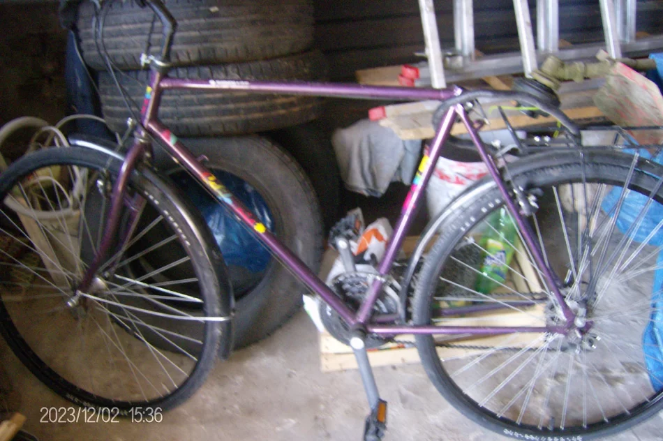 Rower Shimano-uszkodzone koło - zdjęcie 1