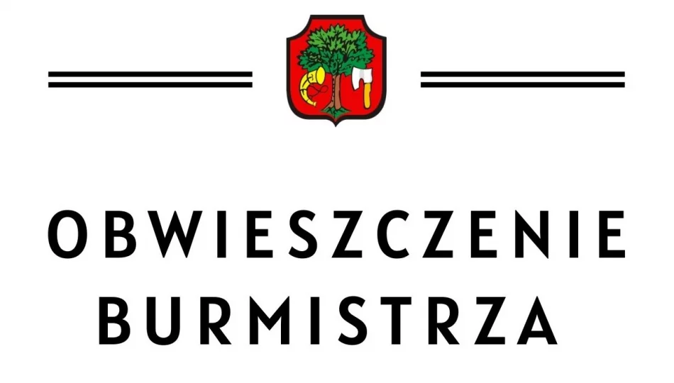 Obwieszczenie Burmistrza Miasta Limanowa z dnia 6 grudnia 2023 - zdjęcie 1