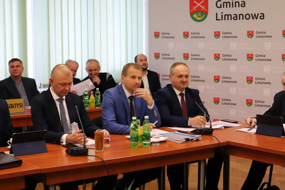 Informacja o XXXIII sesji Rady Gminy Limanowa - zdjęcie 3