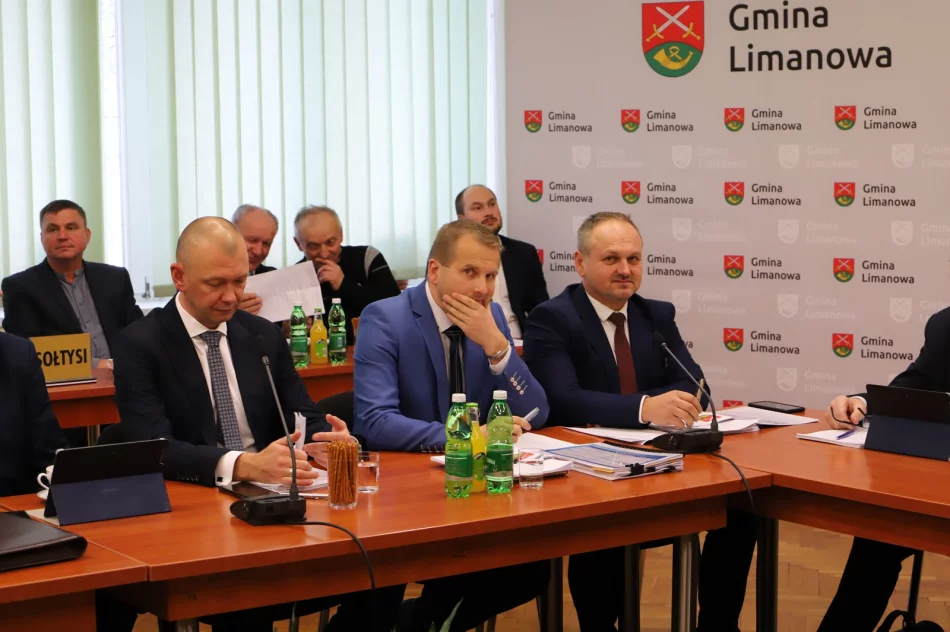 Informacja o XXXIII sesji Rady Gminy Limanowa - zdjęcie 4