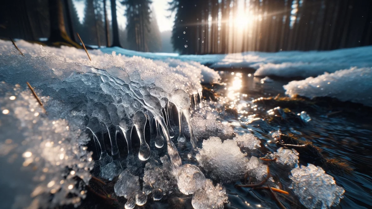 Po opadach deszczu nadchodzą gwałtowne roztopy - alert IMiGW