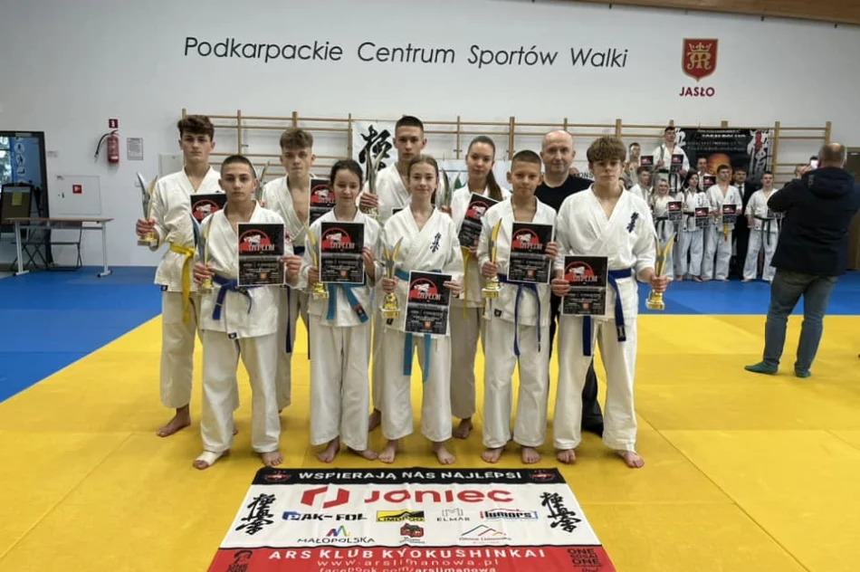 9 medali dla karateków ARS Limanowa – Joniec Team na Otwartych Mistrzostwach Jasła w Karate Kyokushin - zdjęcie 3