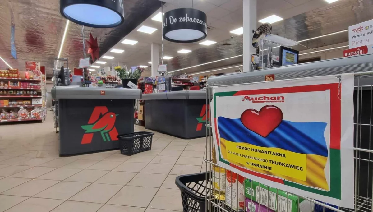 Trwa świąteczna zbiórka dla mieszkańców Miasta Truskawiec na Ukrainie