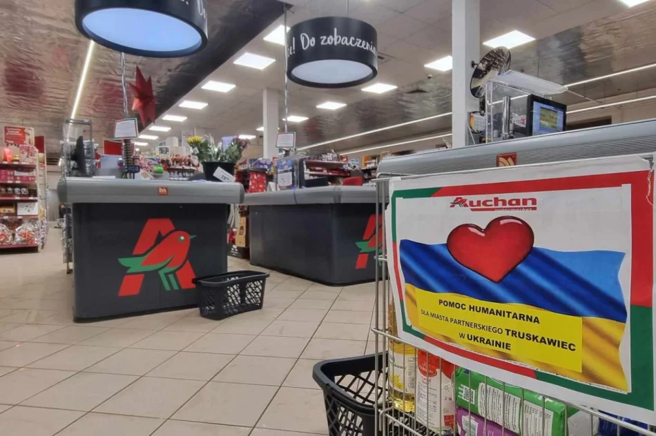 Trwa świąteczna zbiórka dla mieszkańców Miasta Truskawiec na Ukrainie - zdjęcie 3