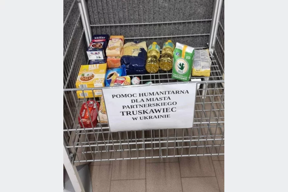 Trwa świąteczna zbiórka dla mieszkańców Miasta Truskawiec na Ukrainie - zdjęcie 4