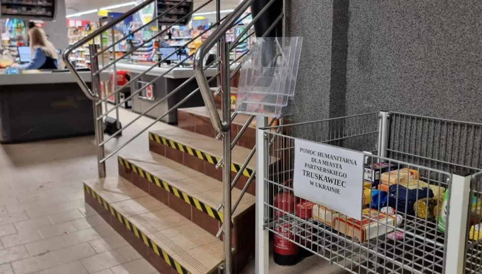 Świąteczne dary dla Ukrainy. W Limanowej trwa zbiórka - zdjęcie 1