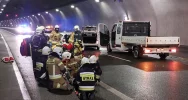 Ćwiczenia ratunkowe w tunelu pod Luboniem Małym (ZDJĘCIA) - zdjęcie 2