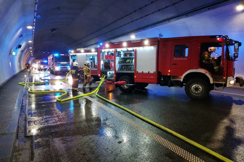 Ćwiczenia ratunkowe w tunelu pod Luboniem Małym (ZDJĘCIA) - zdjęcie 8