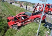 Zderzenie samochodów na obwodnicy - zdjęcie główne