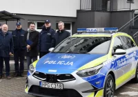 Nowy radiowóz z nowym oznakowaniem w Limanowej - zdjęcie główne