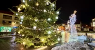 Rynek w Limanowej w świątecznej iluminacji - zdjęcie 5