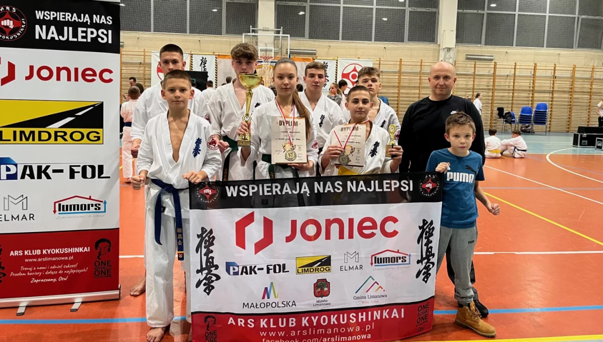 Limanowscy karatecy wywalczyli dwa medale Pucharu Polski Karate Kyokushin