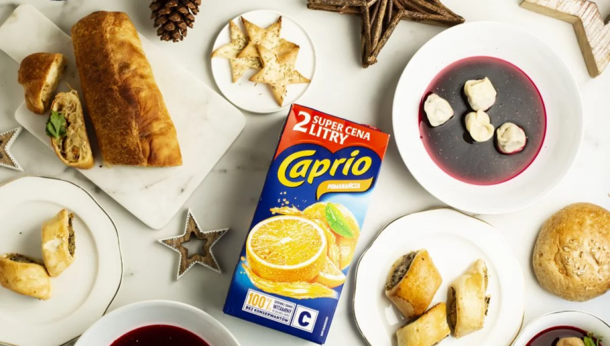 Caprio - napój na familijne Święta Bożego Narodzenia