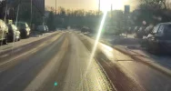 Na drogach jeden lód - dochodzi do kolizji  - zdjęcie 4