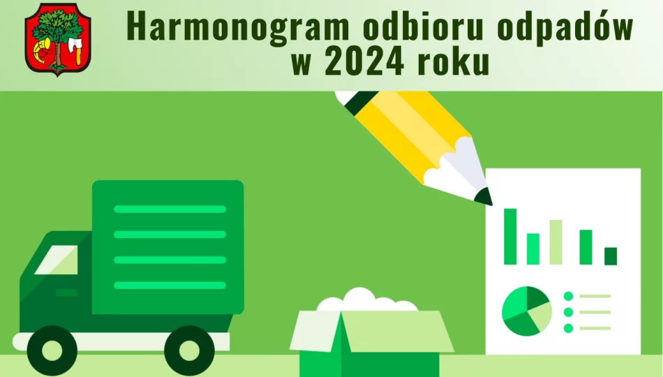 Harmonogram odbioru odpadów w 2024 roku - zdjęcie 1