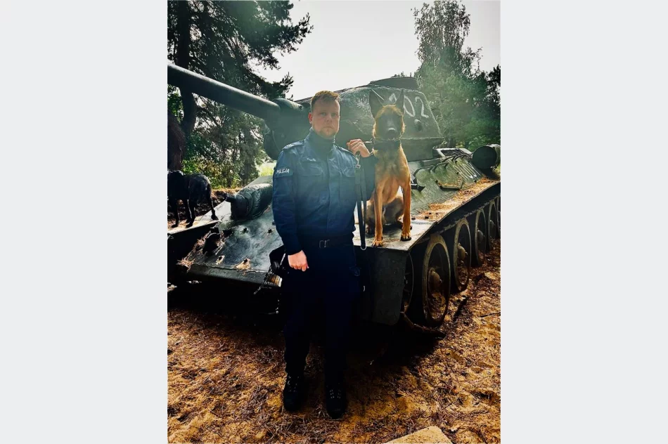 Sad - nowy czworonożny funkcjonariusz nowosądeckiej policji  - zdjęcie 2