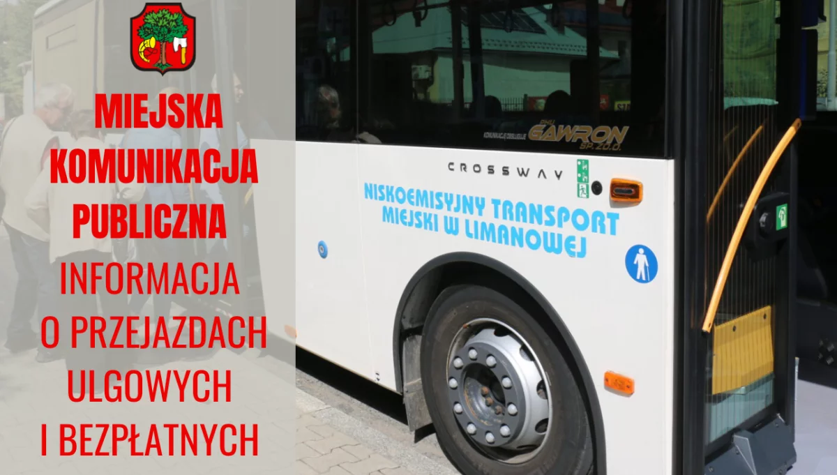 Komunikacja miejska – aktualna informacja o przejazdach ulgowych i bezpłatnych