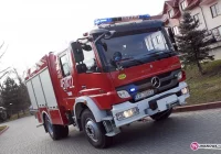 Ford spłonął całkowicie - zdjęcie główne