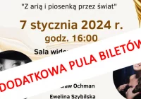 Burmistrz Miasta Limanowa zaprasza na Koncert Noworoczny do Limanowskiego Domu Kultury - DODATKOWA PULA BILETÓW! - zdjęcie główne
