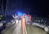 Wypadek w Waganowicach - pięć osób rannych  (zdjęcia) - zdjęcie główne