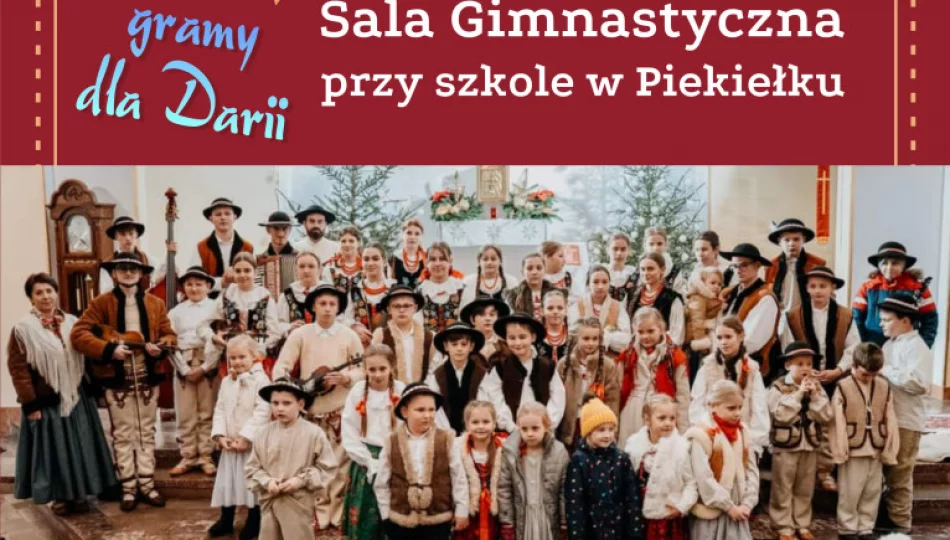 Już siódmy raz będą kolędować dla Darii - zdjęcie 1