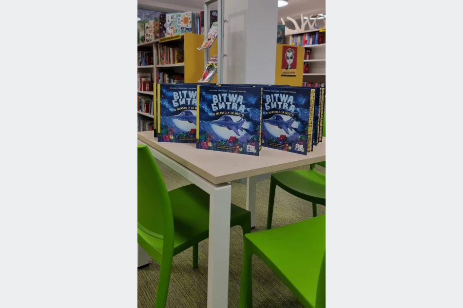 W ramach akcji „Książki dla Ukrainy” polsko -ukraińskie książki trafiły do Miejskiej Biblioteki Publicznej - zdjęcie 6