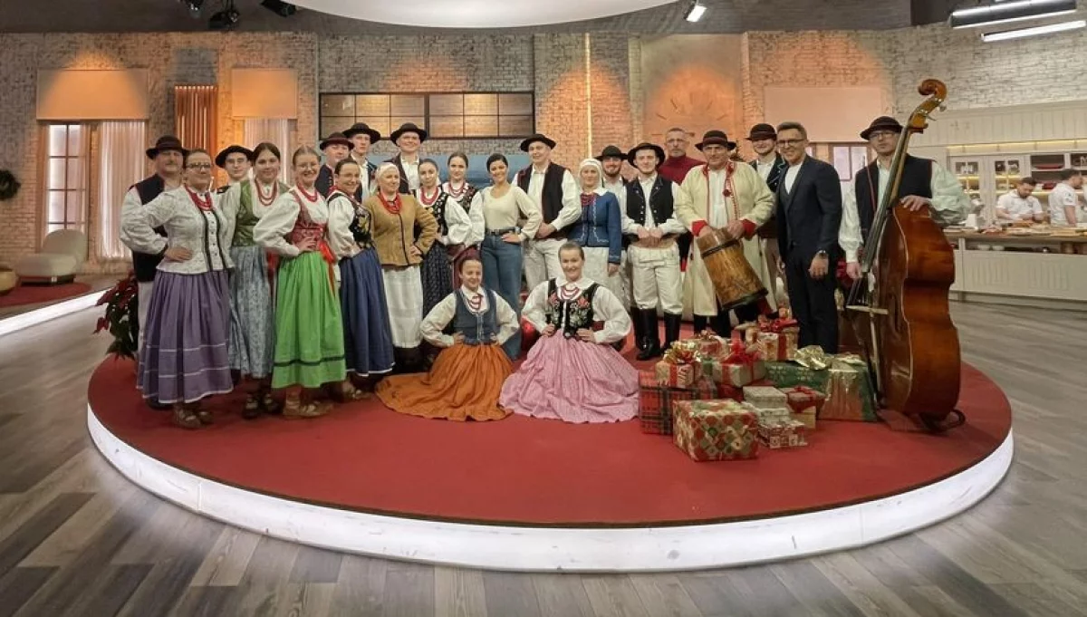 Zespół Regionalny „Limanowianie” gościem programu „Pytanie na śniadanie”
